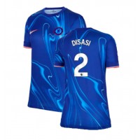 Camisa de time de futebol Chelsea Axel Disasi #2 Replicas 1º Equipamento Feminina 2024-25 Manga Curta